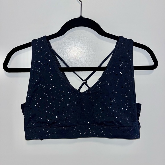 Wear It To Heart Cross Back Sports Bra WITH - Picture 4 of 6